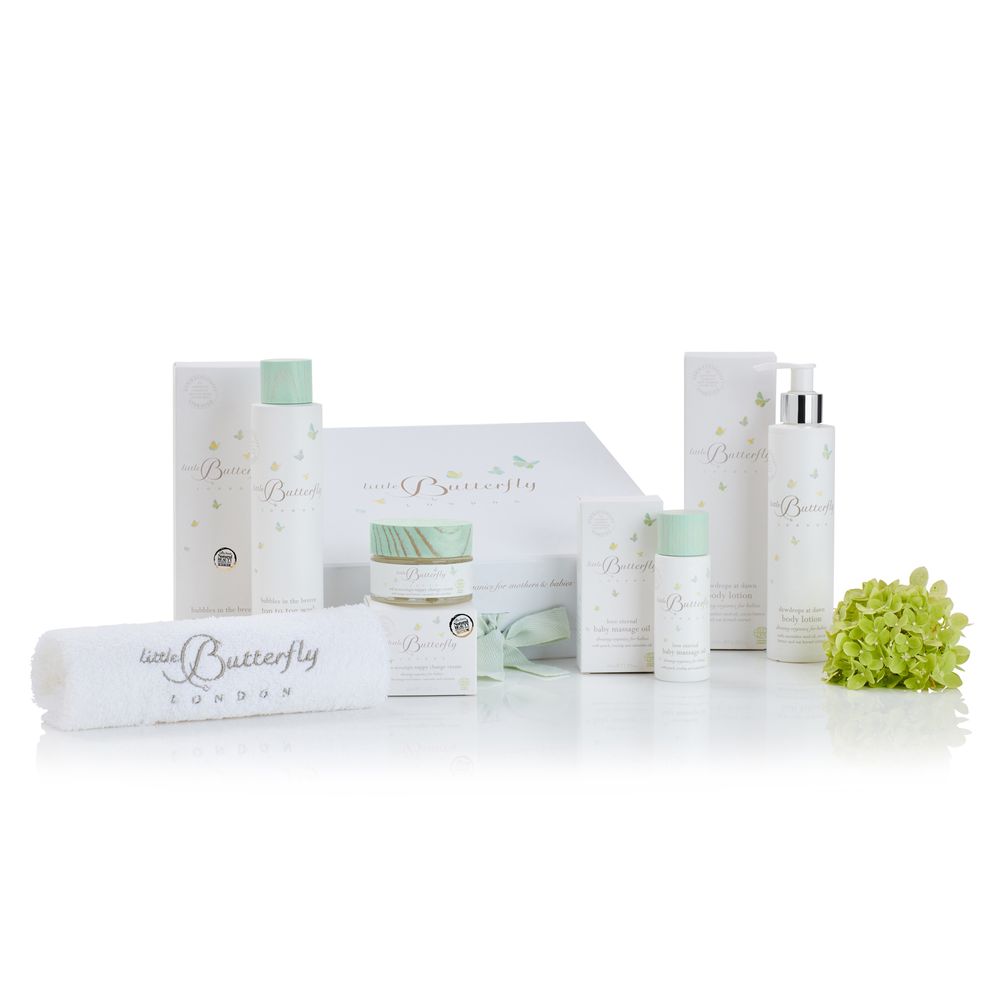 Little Butterfly London - The Luxury Organic Baby Gift Box Pack of 4