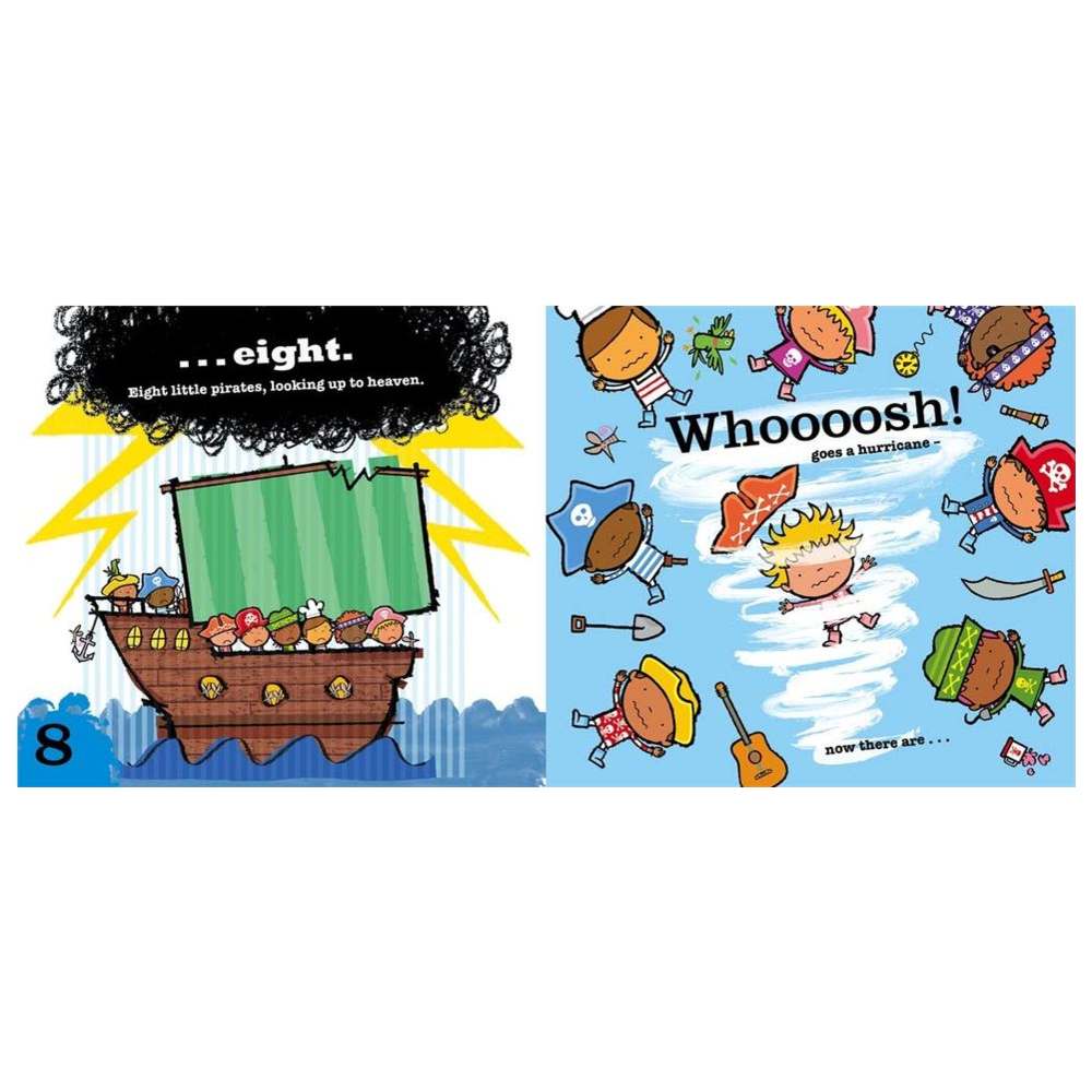 Ten Little Pirates Picture Book