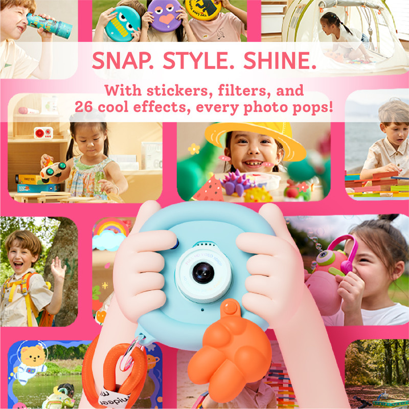 ماي دير - كاميرا رقمية للأطفال - أزرق