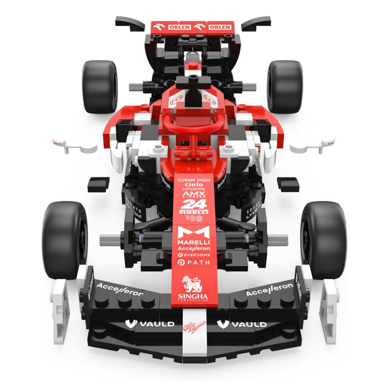 Rastar - Alfa Romeo C42 F1 Car Bricks Building Kit