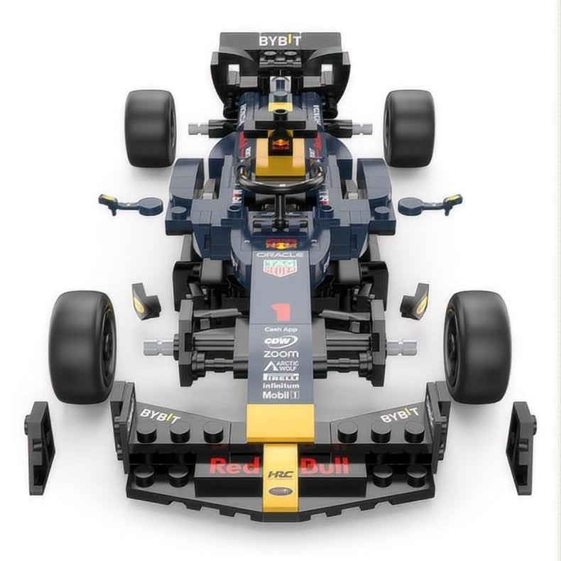 Rastar - Oracle Redbull Rb19 F1 Car Bricks Building Kit