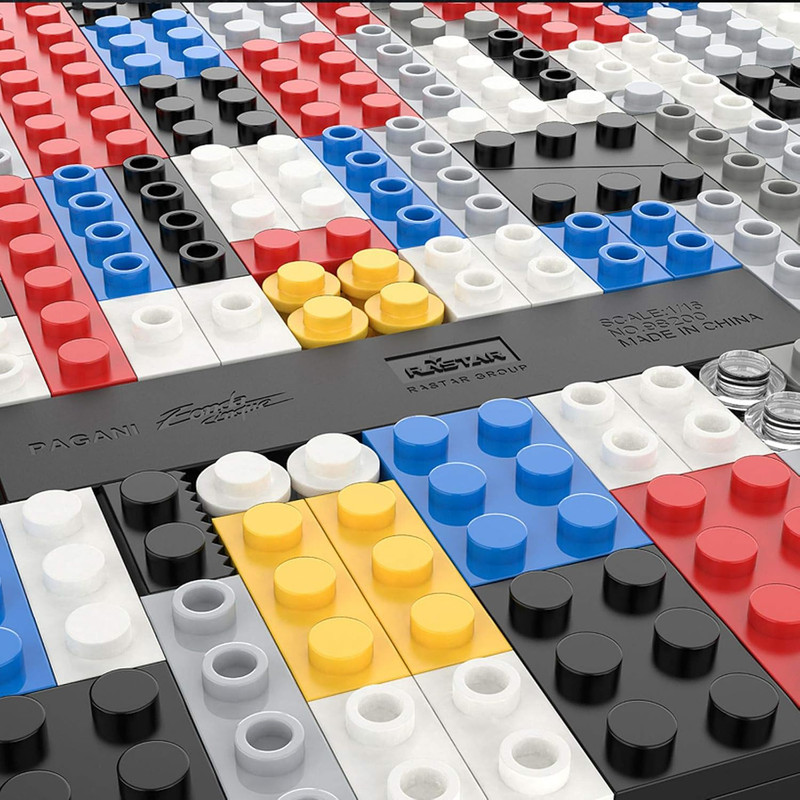 Rastar - Pagani Zonda Cinque Bricks Building Kit