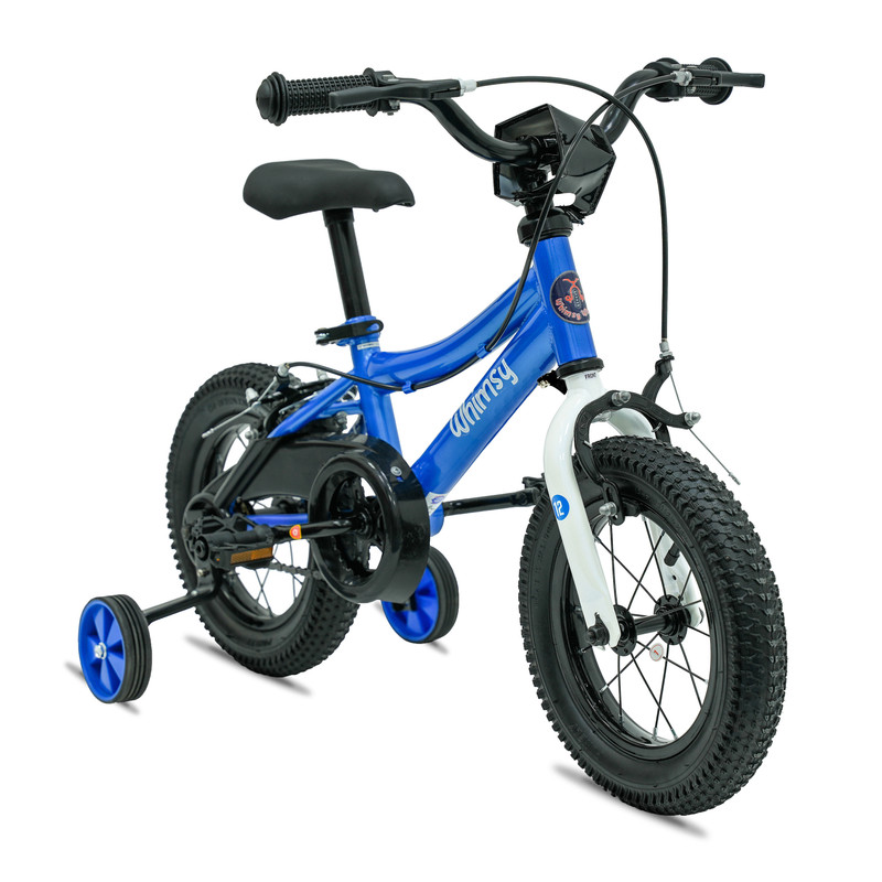 Whimsy Wheels - Classic Kids Cycle - 12 Inch - Blue