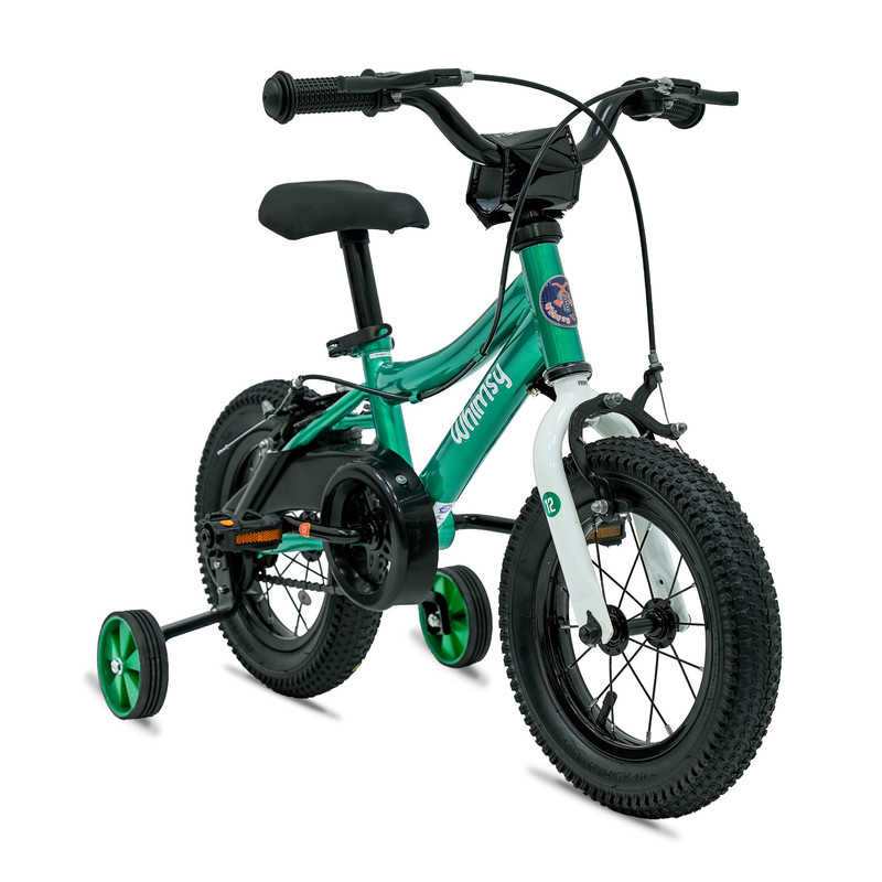 Whimsy Wheels - Classic Kids Cycle - 12 Inch - Green