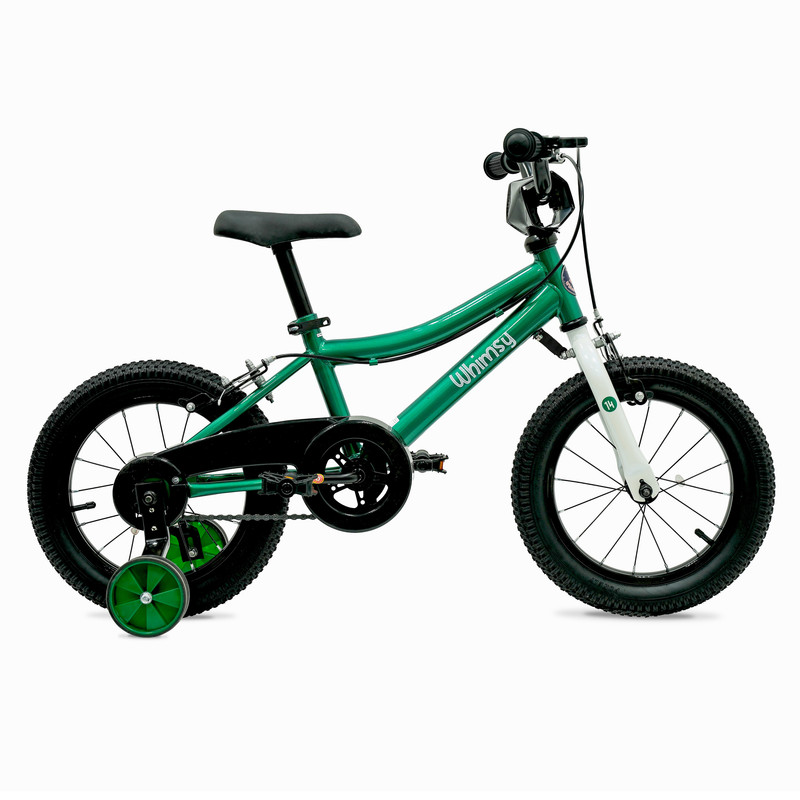 Whimsy Wheels - Classic Kids Cycle - 14 Inch - Green