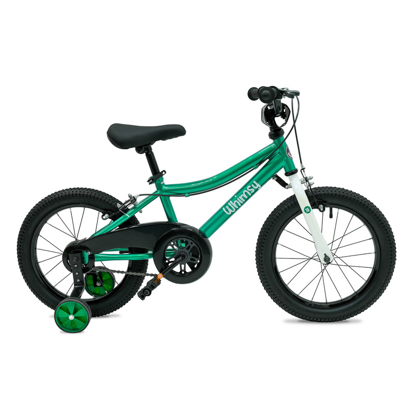 Whimsy Wheels - Classic Kids Cycle - 16 Inch - Green
