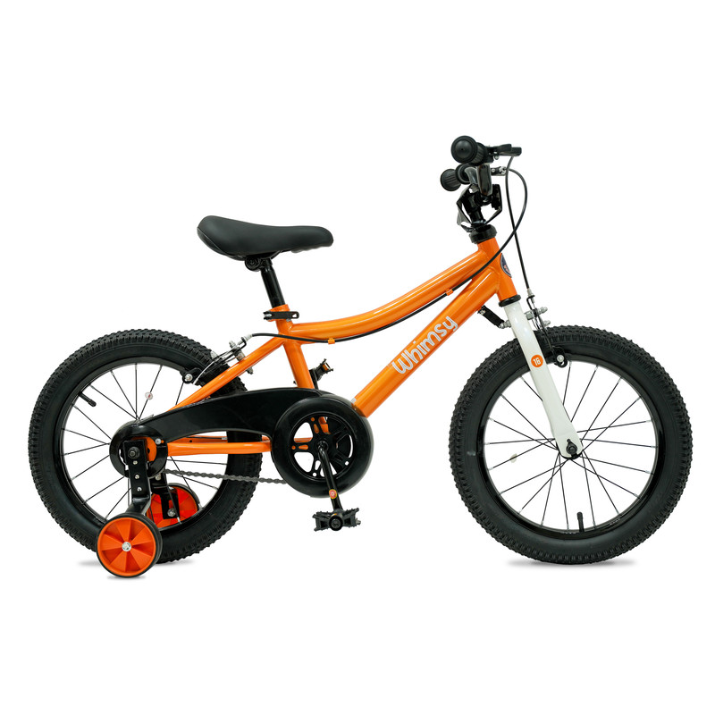 Whimsy Wheels - Classic Kids Cycle - 16 Inch - Orange