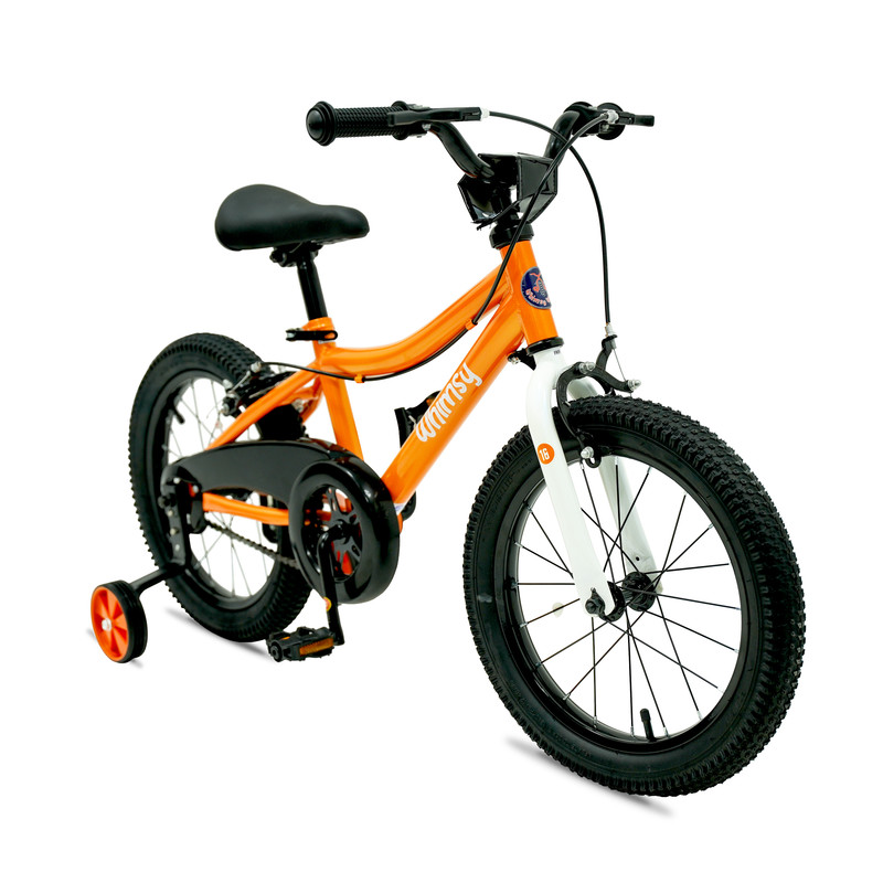Whimsy Wheels - Classic Kids Cycle - 16 Inch - Orange