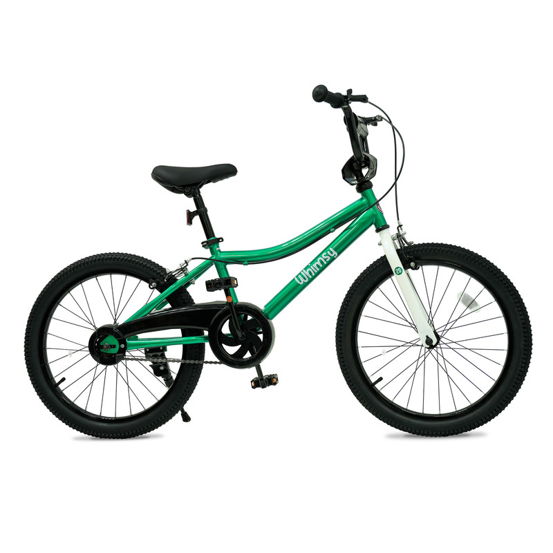 Whimsy Wheels - Classic Kids Bicycle - 20 Inch - Green