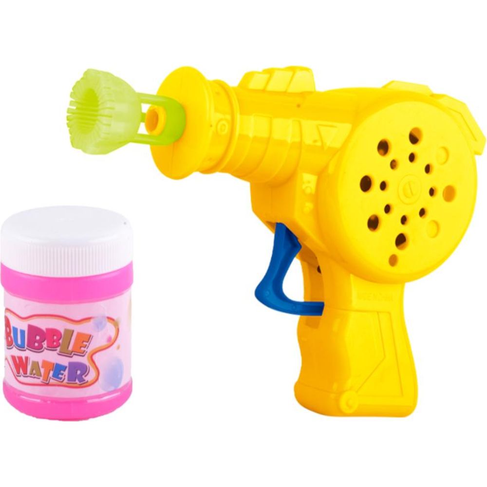 باور جوي - مسدس فقاعات صغير يعمل بالاحتكاك مع محلول فقاعات - قد يختلف اللون والشكل - عدد 1 