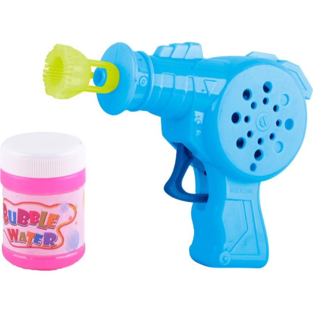 باور جوي - مسدس فقاعات صغير يعمل بالاحتكاك مع محلول فقاعات - قد يختلف اللون والشكل - عدد 1 