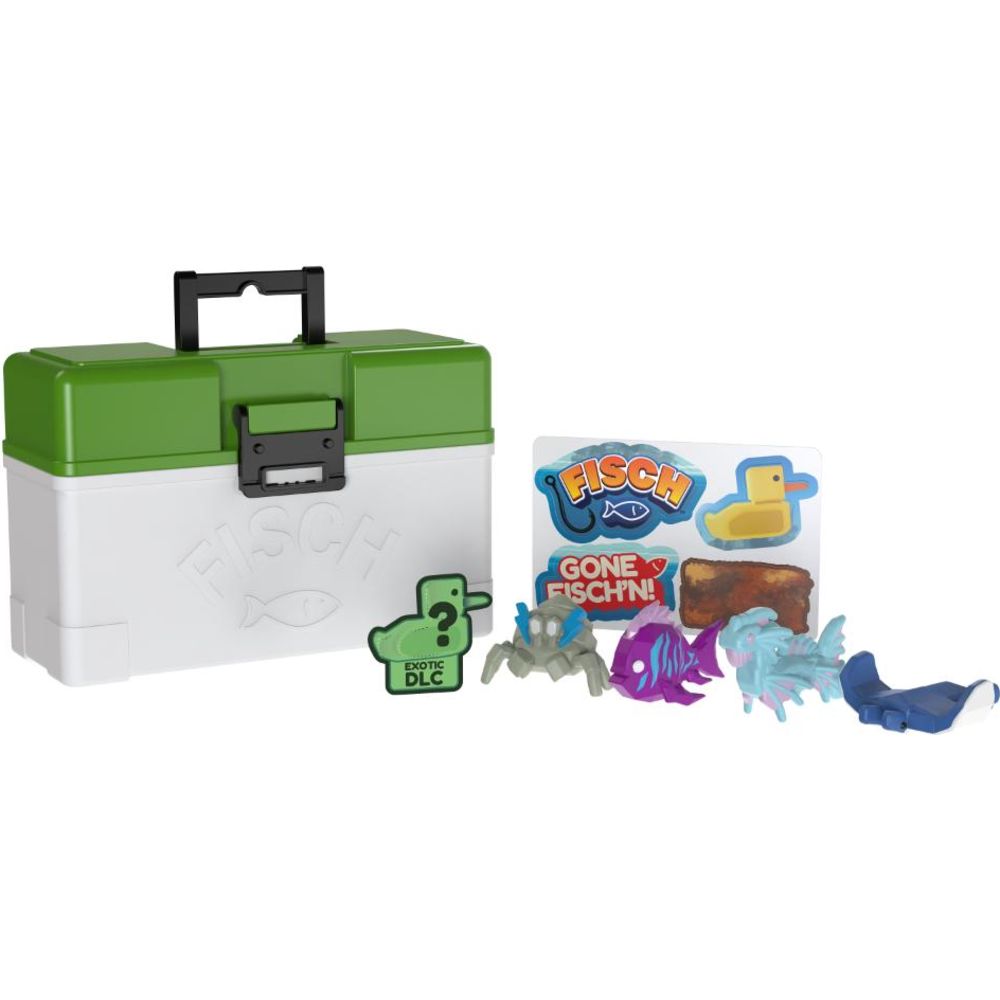 فيش - مجسم ميكرو قابل للاقتناء 4 في 1 - قد يختلف التصميم - عدد 1