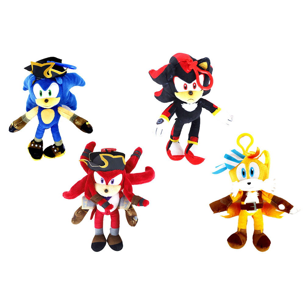 سونيك - دمية برايم بمشبك - قد يختلف التصميم - 6 إنش - قطعة واحدة