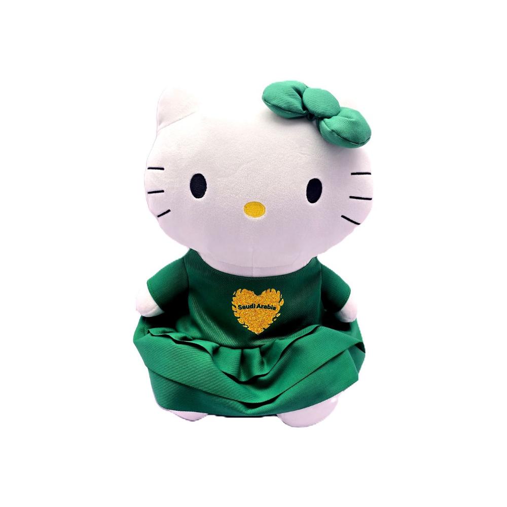 هالو كيتي - لعبة محشوة بمناسبة اليوم الوطني السعودي - إصدار محدود - 30 سم