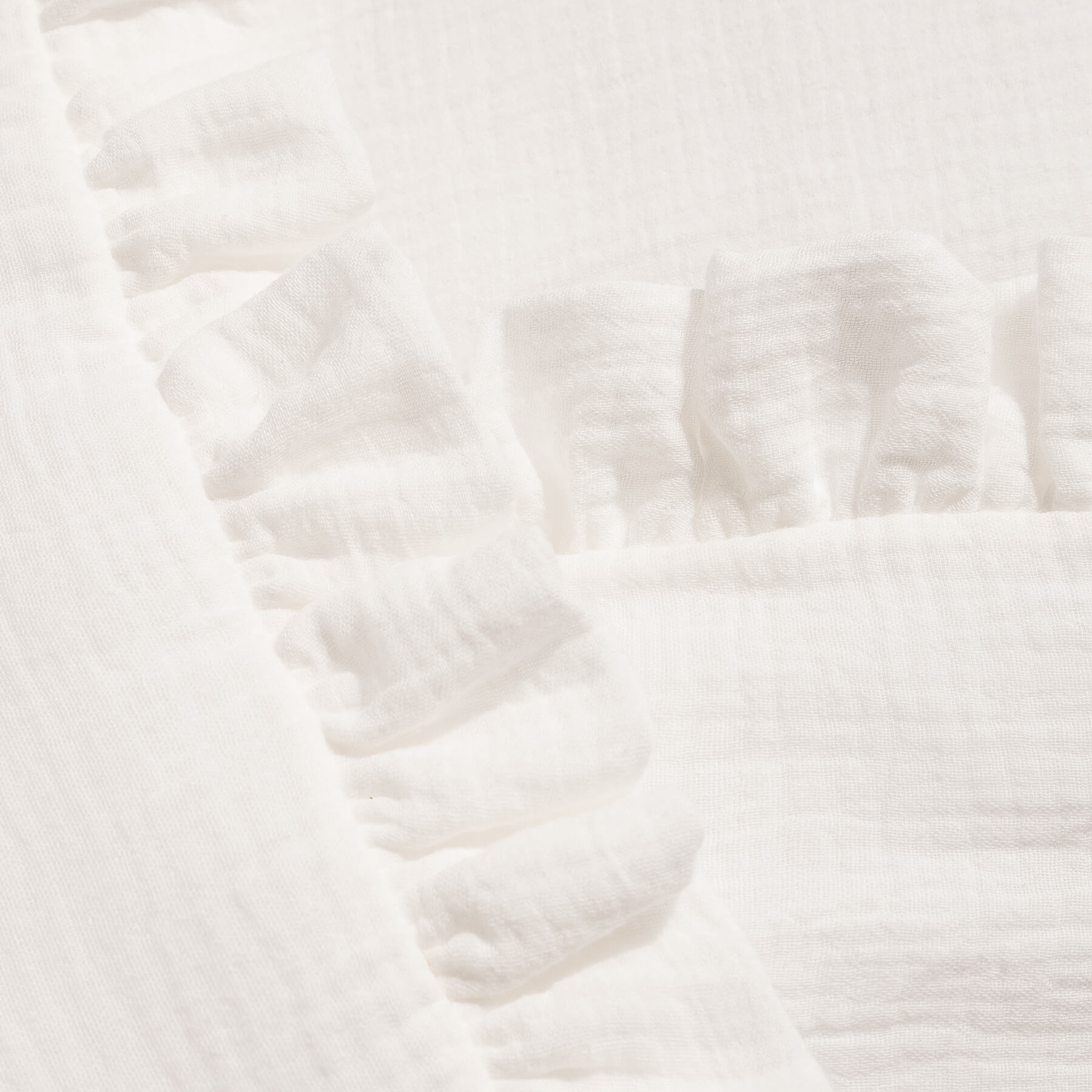 Sofija - Muslin Babynest - White
