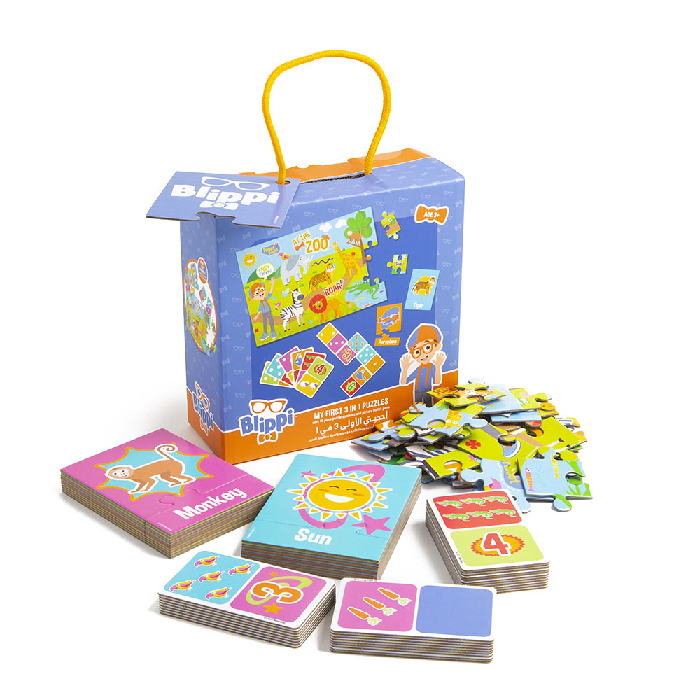 بليبي - أحجياتي الأولى 3 في 1 - 45 قطعة