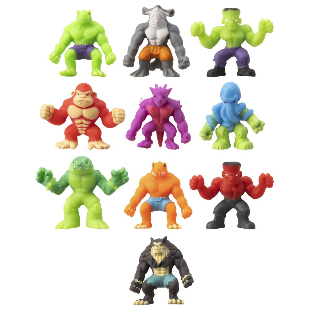 ستريتشرز - شخصية ستريتش سكواد الصغيرة - قد يختلف التصميم - 10 قطع