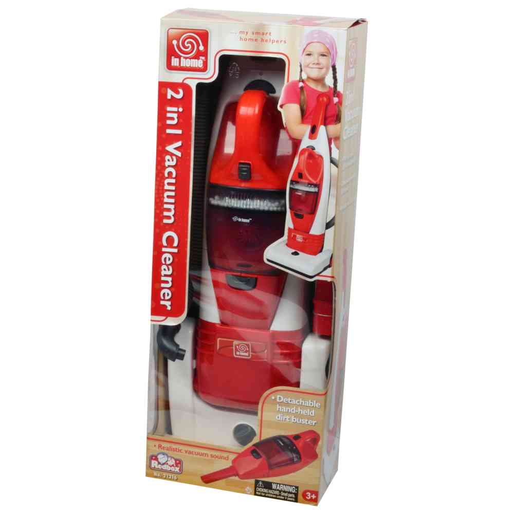 ريد بوكس - لعبة مكنسة كهربائية 2 في 1