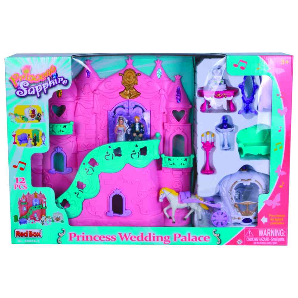 ريد بوكس - مجموعة قصر زفاف الأميرات - 12 قطعة