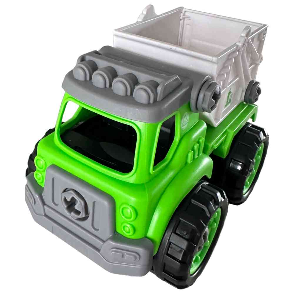 ليمي إنترناشيونال - شاحنة إعادة تدوير تعليمية صغيرة - ٢٥ قطعة