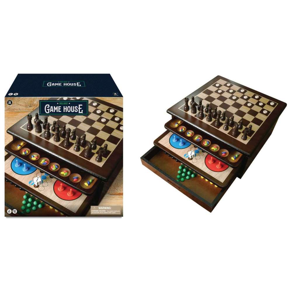 ألعاب أمباسادور - لعبة لوحية فاخرة من الخشب