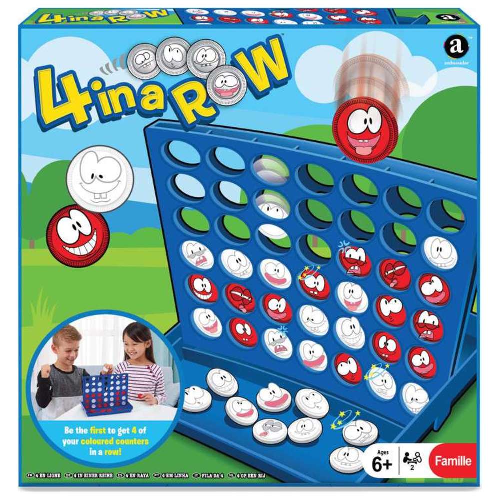 ألعاب أمباسادور - لعبة لوحية أربعة في صف