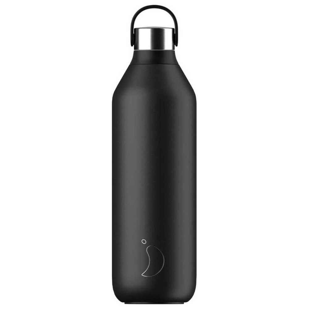 Chillys - B2B Series 2 Stainless Steel Water Bottle - Abyss Black - 1000 ml