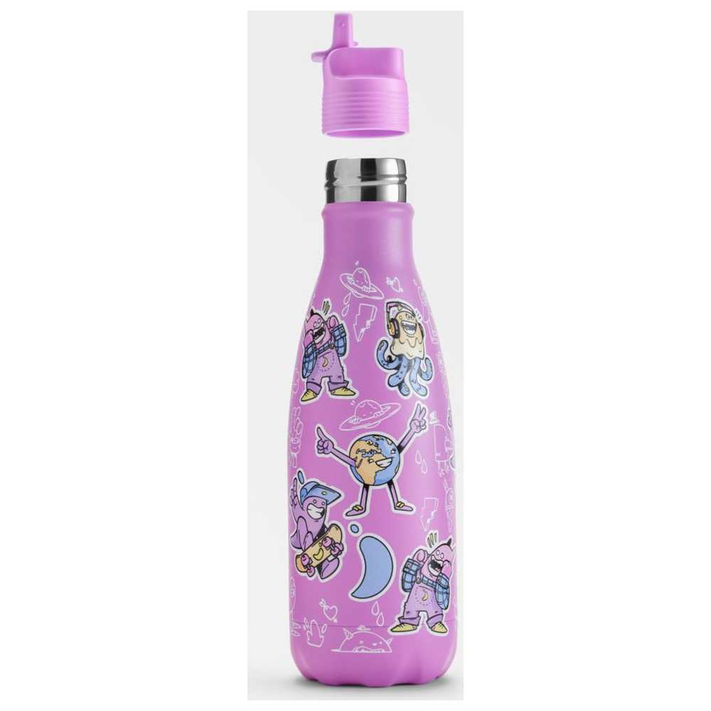 Chillys - Original Kids Stainless Steel Water Bottle - Crew - 350 ml