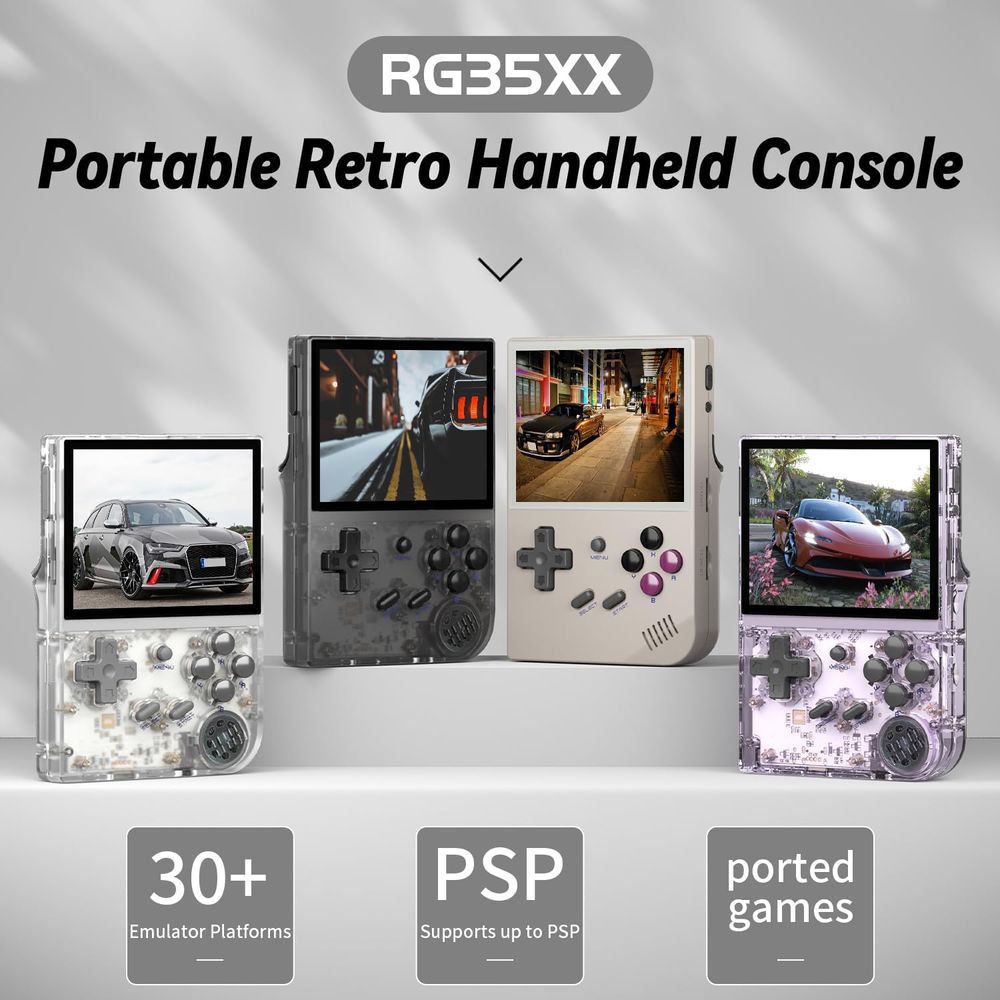 Anbernic - RG35XX Handheld Game Console - 3.5-Inch - 64GB