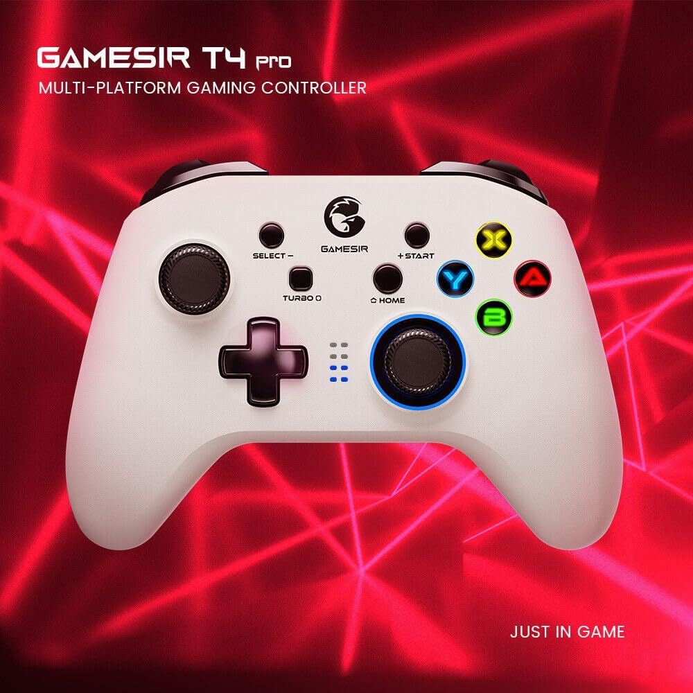 GameSir - T4 Pro Wireless Game Controller - White
