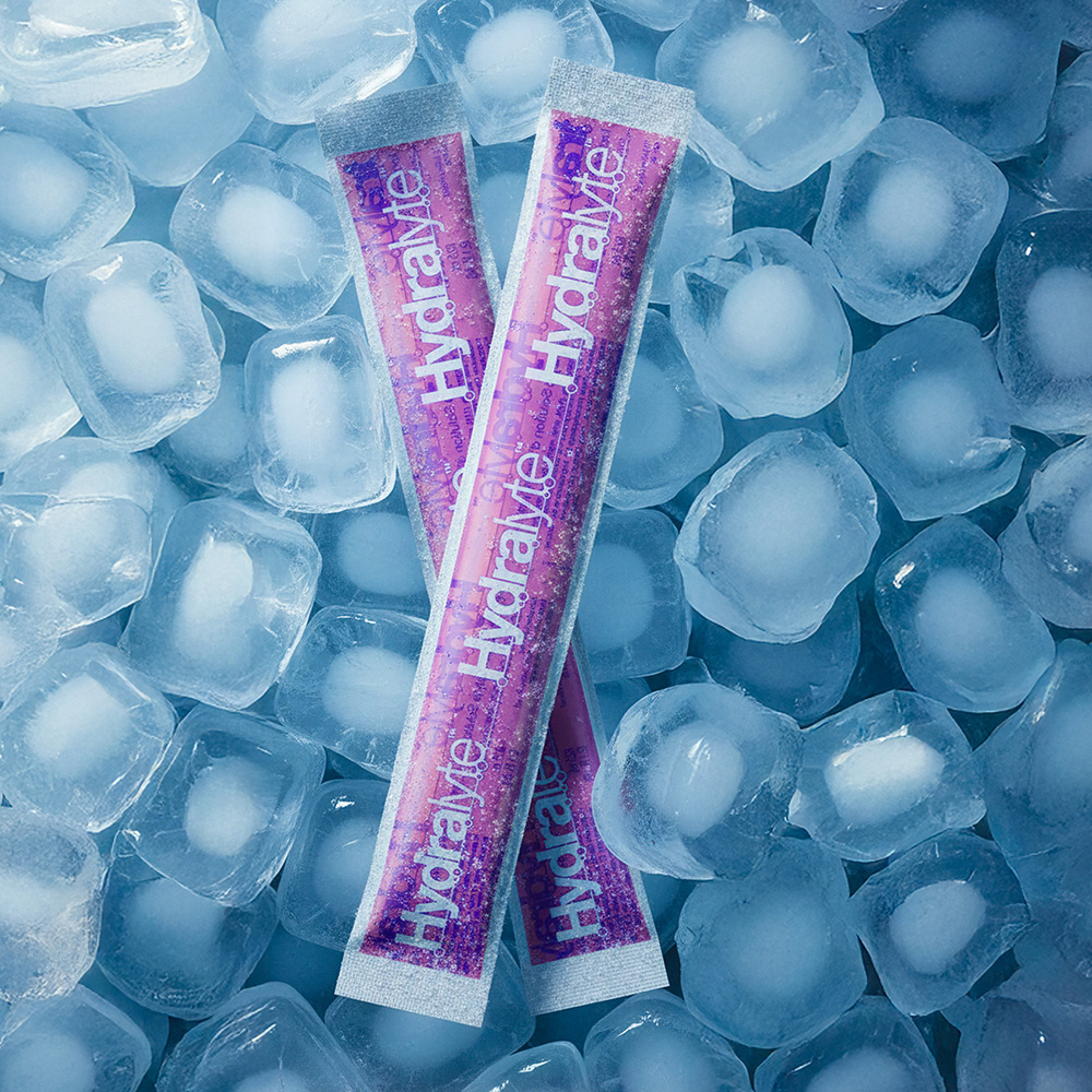 هيدراليت - مكعبات ثلج بالإلكترولايت للأطفال (حروف ABC) - 62.5 مل - 16 مكعب