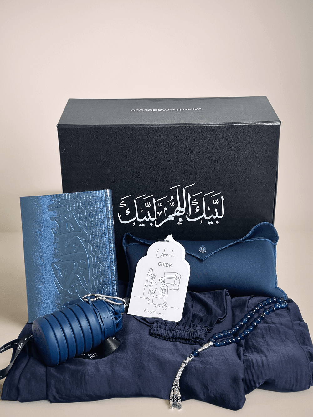 The Modest Company - The Hajj & Umrah Essential Box - Women - Navy Blue