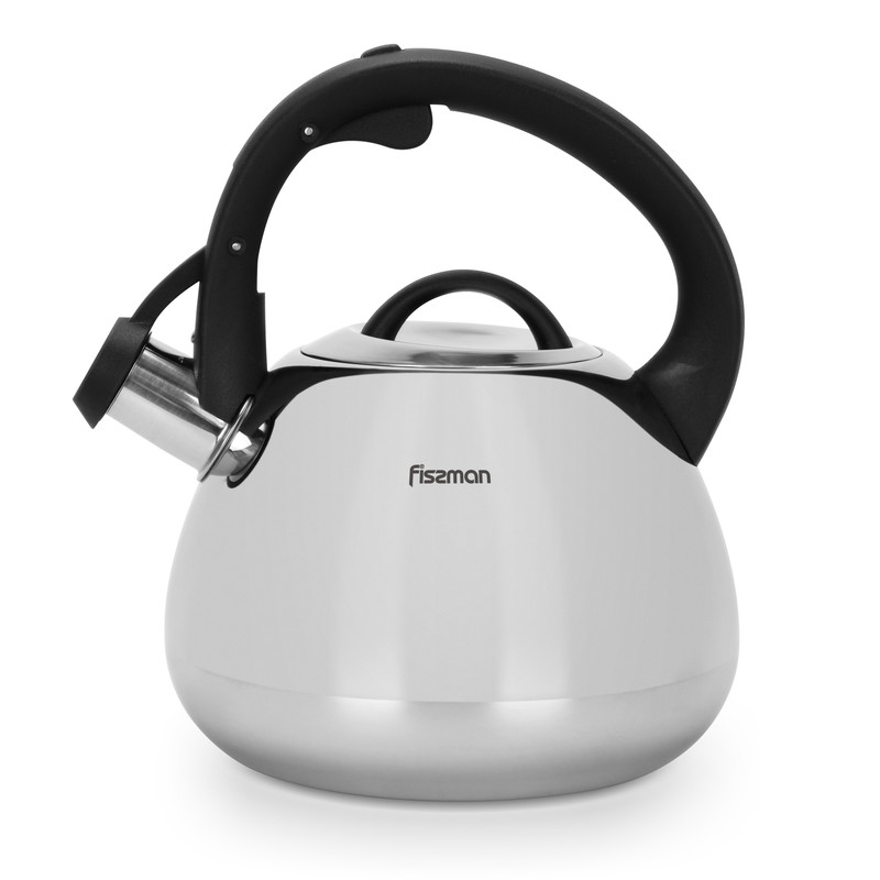 Fissman - Stainless Steel Aquarius Whistling Kettle - 2.5 L
