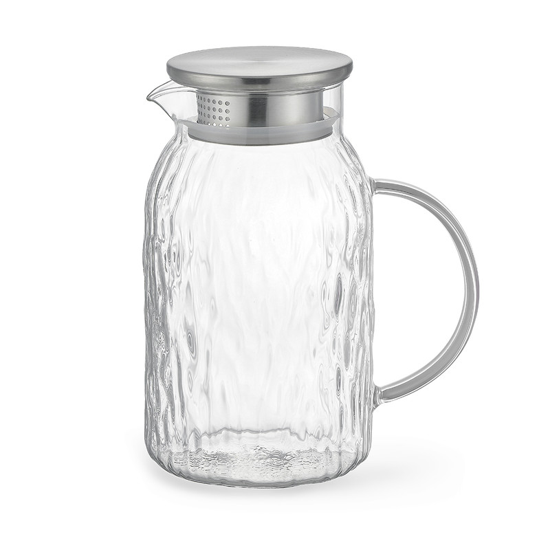 Fissman - Borosilicate Glass Jug With Filter - 1500 ml