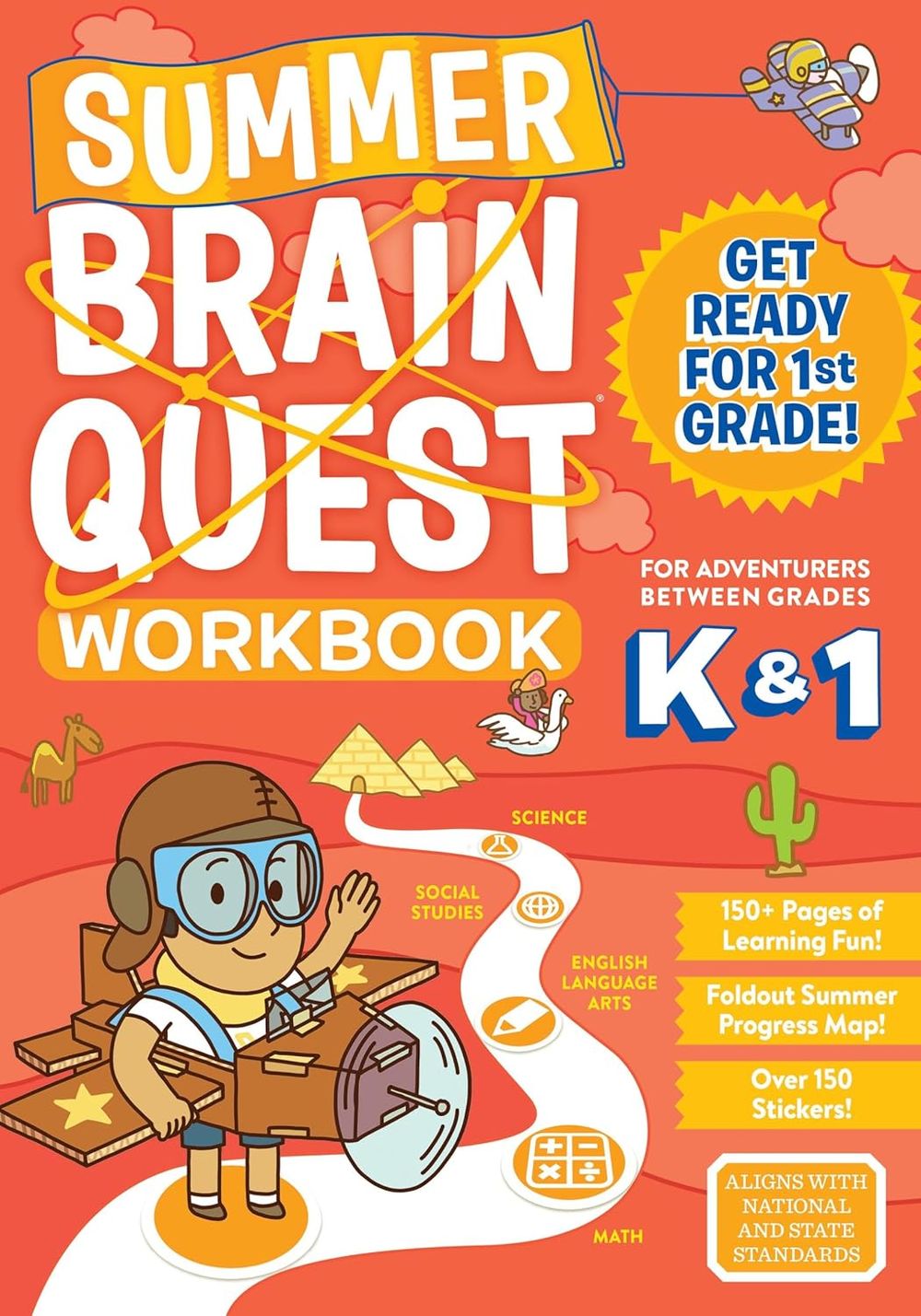 Summer Brain Quest Workbook: Between Grades K & 1
