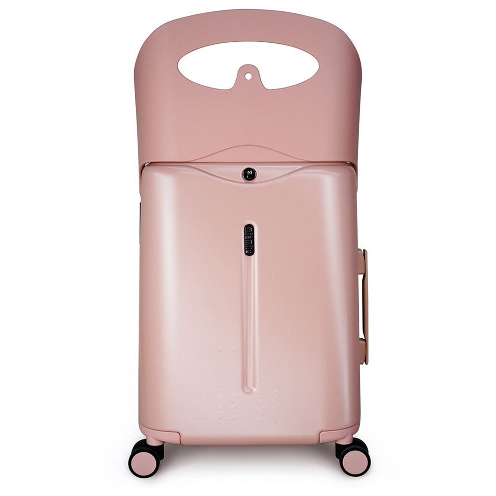 Miamily Carry-On Luggage Trolley Bag - Dusty Pink - 18-inch
