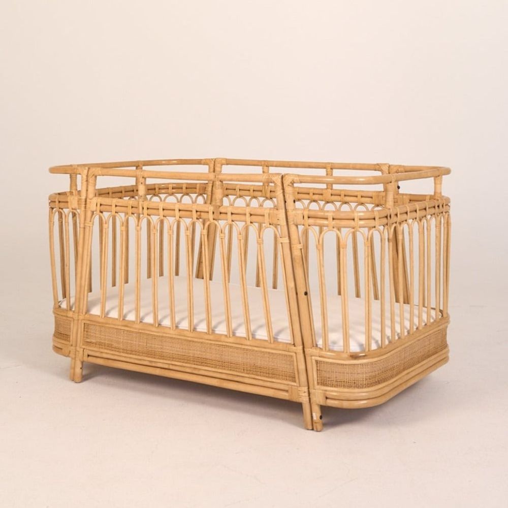 Natura Living - Natura Arya Rattan Baby Cot