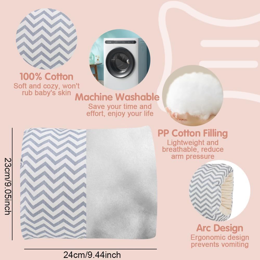 Sybil's - Breastfeeding Pillow - Zigzag Pattern