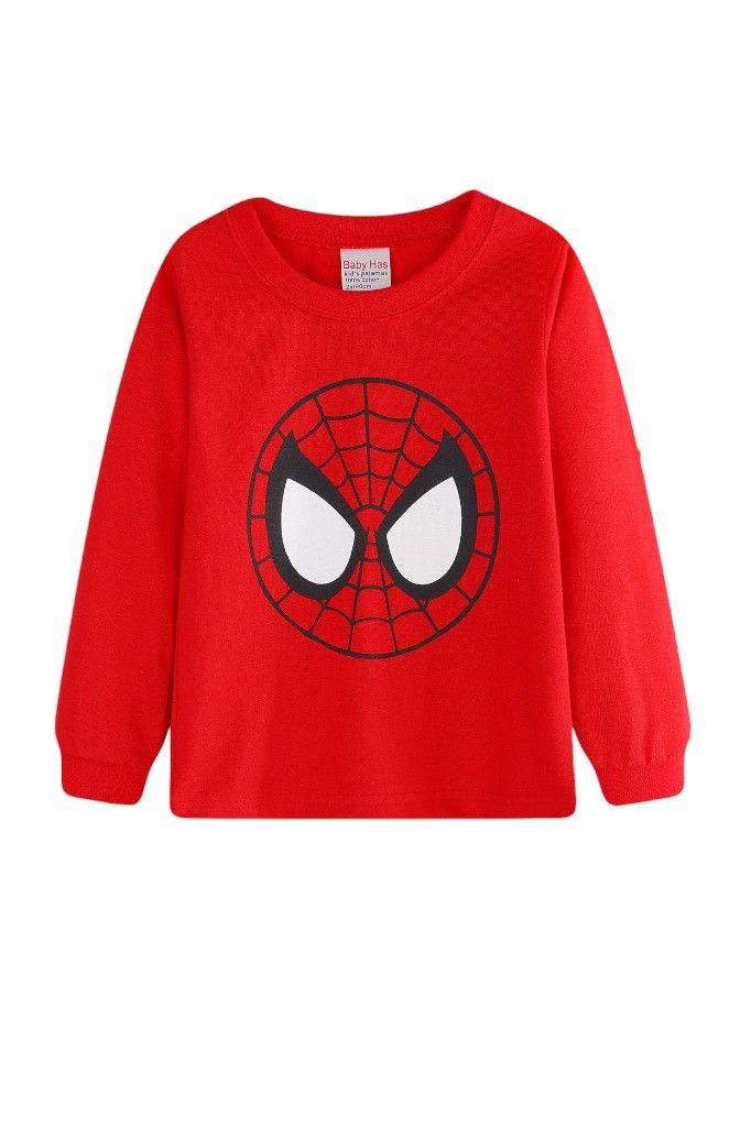 Daniel - 2pc-Set - Boy's Amazing Spidey Printed Pyjama Top And Pants - Multicolor