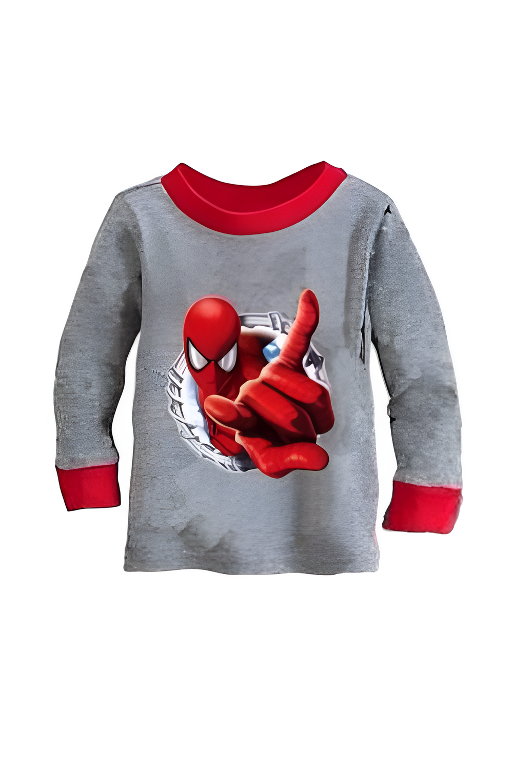 Daniel - 2pc-Set - Boy's Heroic Spider-Man Printed Pyjama Top And Pants - Multicolor