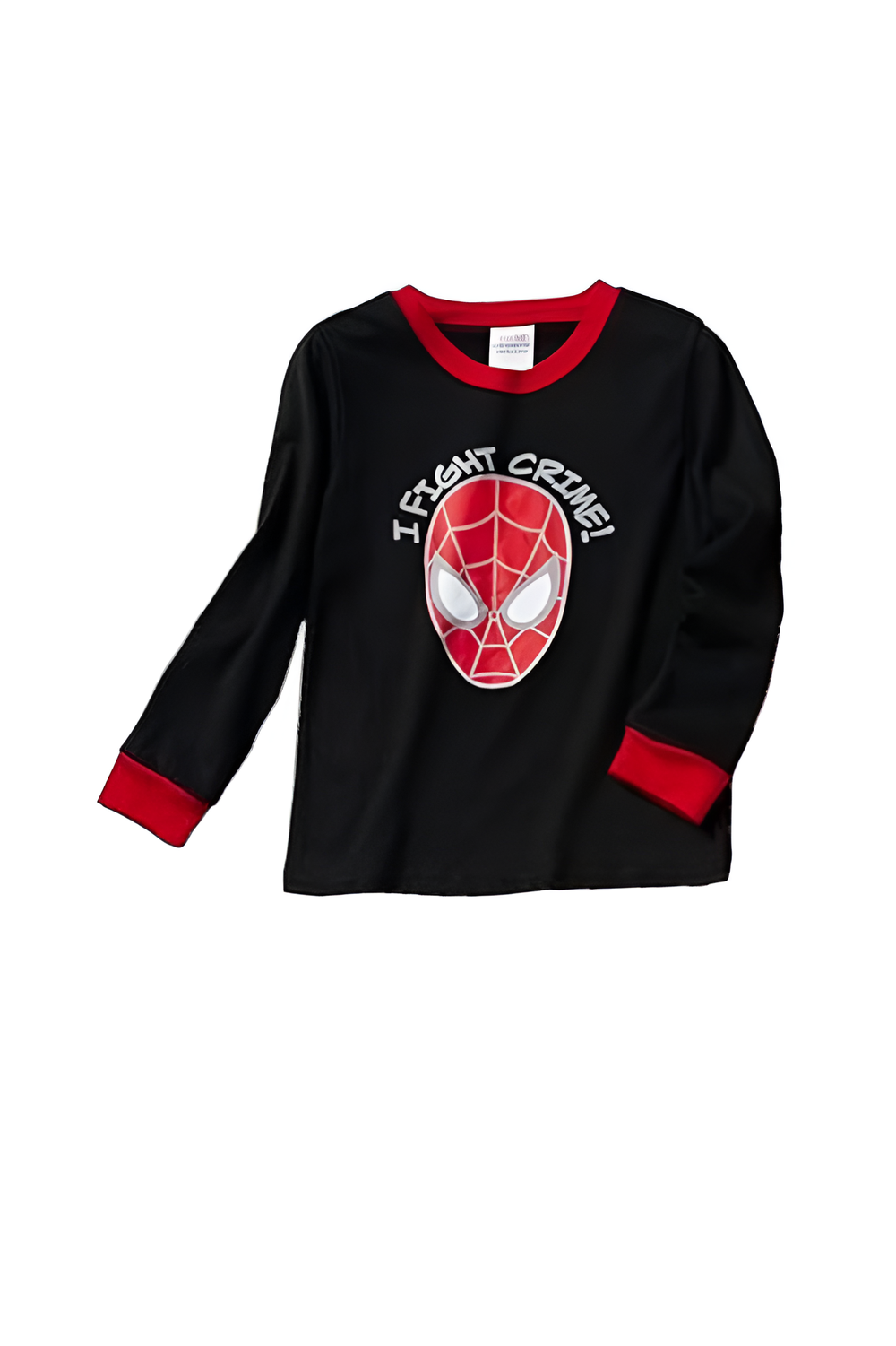 دانيال - طقم قطعتين - بلوزة وبنطلون بيجاما بطبعة سبايدي للأولاد - متعدد الألوان