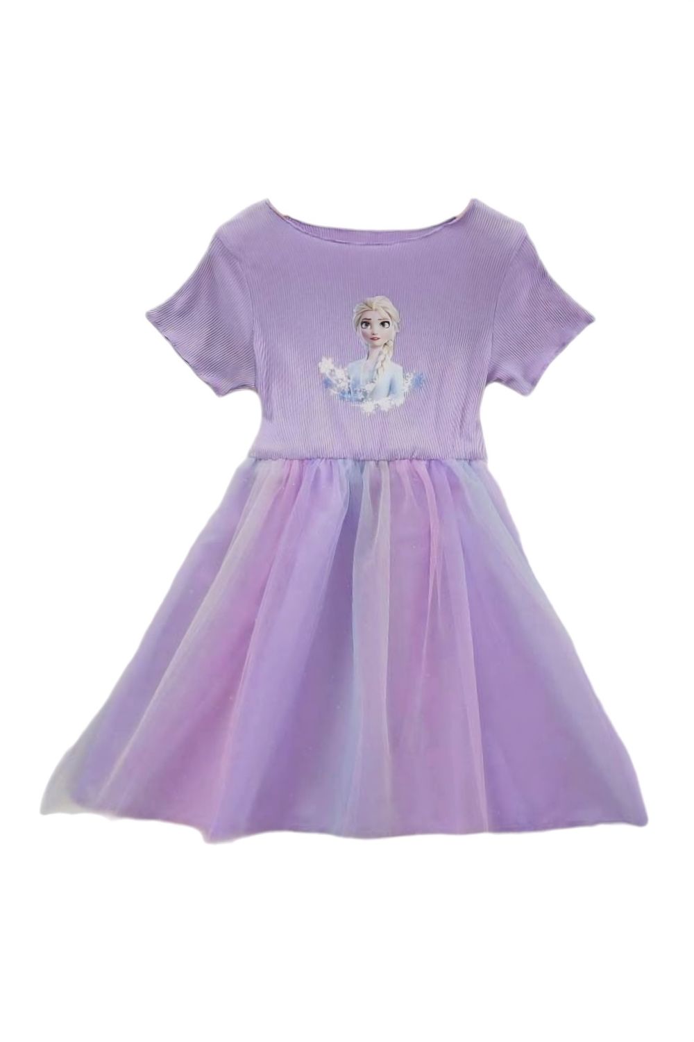 دي دانييلا - فستان الأميرة إلسا شوغر بلام - بنفسجي