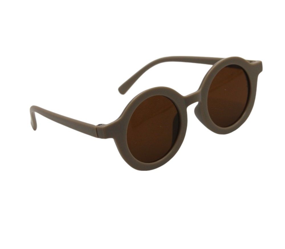 D' Daniela - Aya Sunglasses And Bow Clip Set - Pink/Grey - 2 Pcs