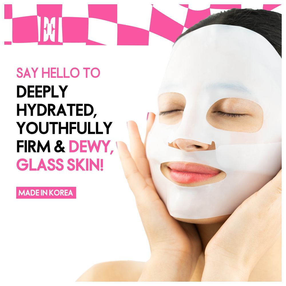 Elle - Deep Collagen Color Changing Mask - Pack of 4