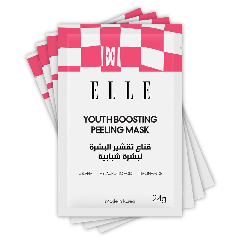 Elle - Youth Boosting Peeling Mask - Pack of 4
