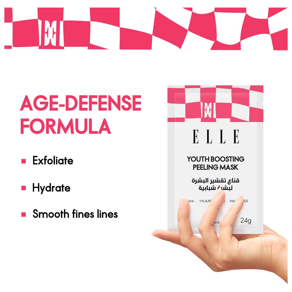 Elle - Youth Boosting Peeling Mask - Pack of 4