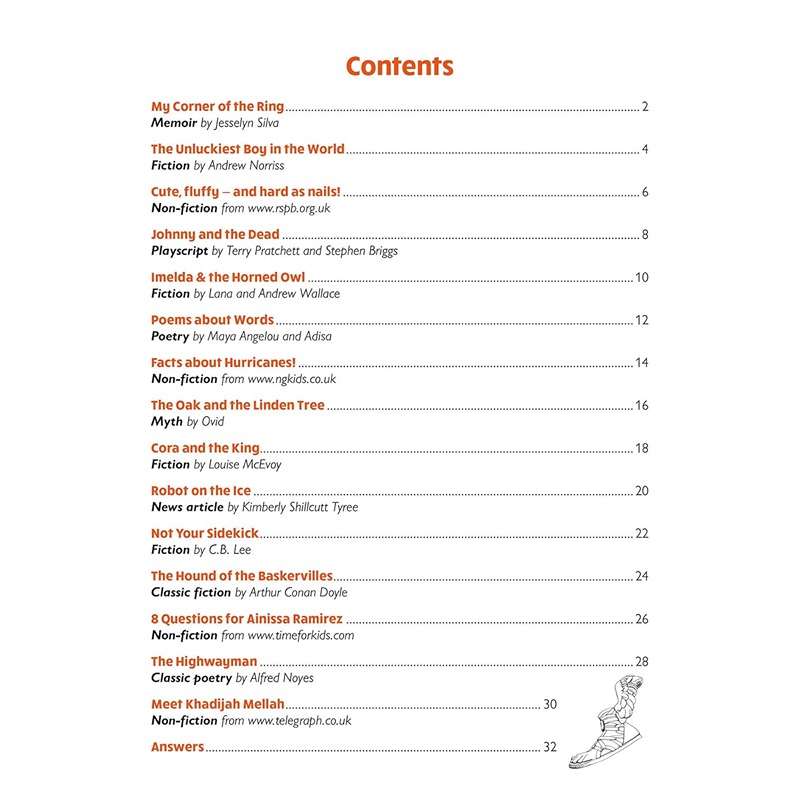 كتاب أسئلة اللغة الإنجليزية الموجه للمرحلة الأساسية الثانية: فهم المقروء - الكتاب الثاني