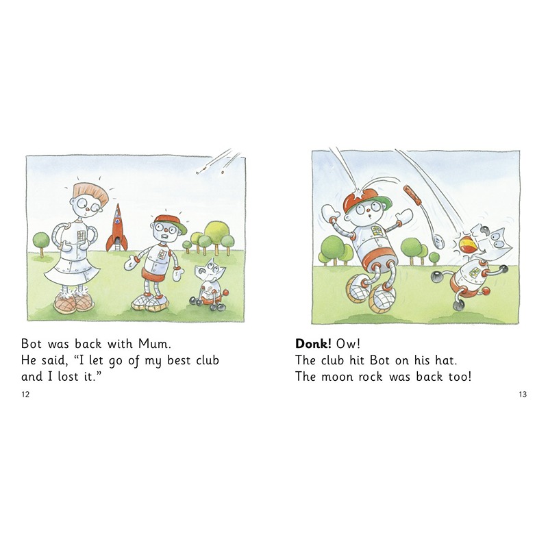 Collins Big Cat Phonics Practice: Bot On The Moon