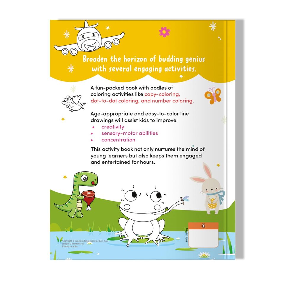 كتاب تلوين الأنشطة الممتعة