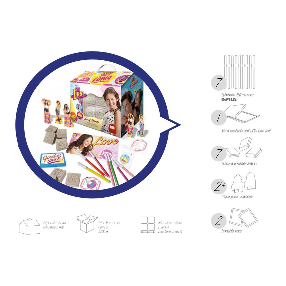 Multiprint - Spiderman House Stamping & Coloring Set